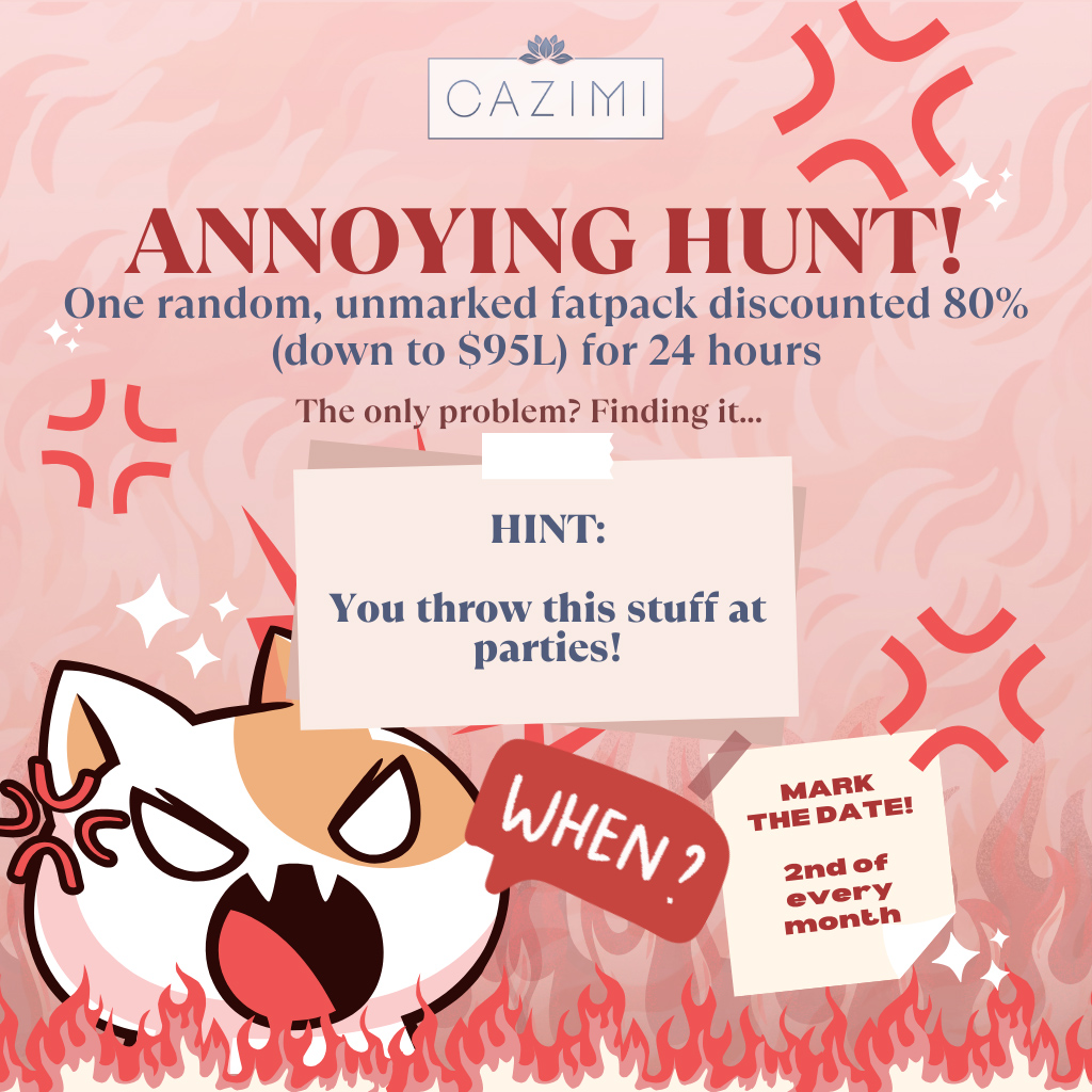 Annoying Hunt April – CAZIMI